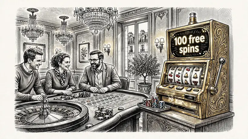 100 free spins sans dépôt : offres et conditions
